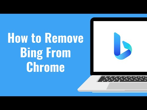 how to remove bing from google chrome