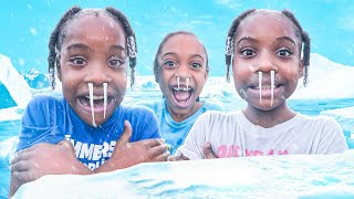 Last To Leave Frozen Ice Tub Wins 1000