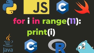 For Loop in EVERY PROGRAMMING LANGUAGE