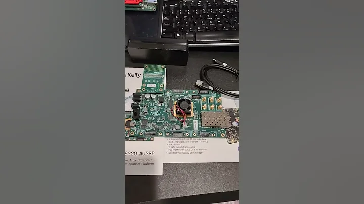 Opal Kelly Artix UltraScale+ Arrived