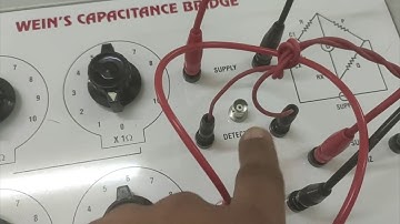 Capacitance using Wein