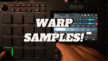 How to Warp Samples on the MPC Live II (Step by Step)