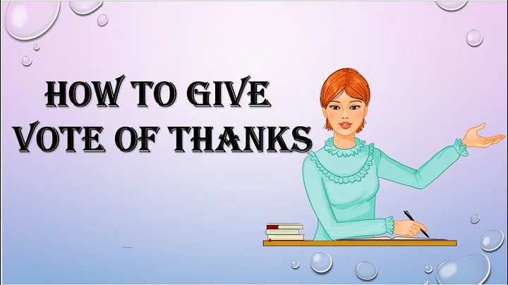 How To Give Vote Of Thanks | Vote Of Thanks Speech In School - DayDayNews