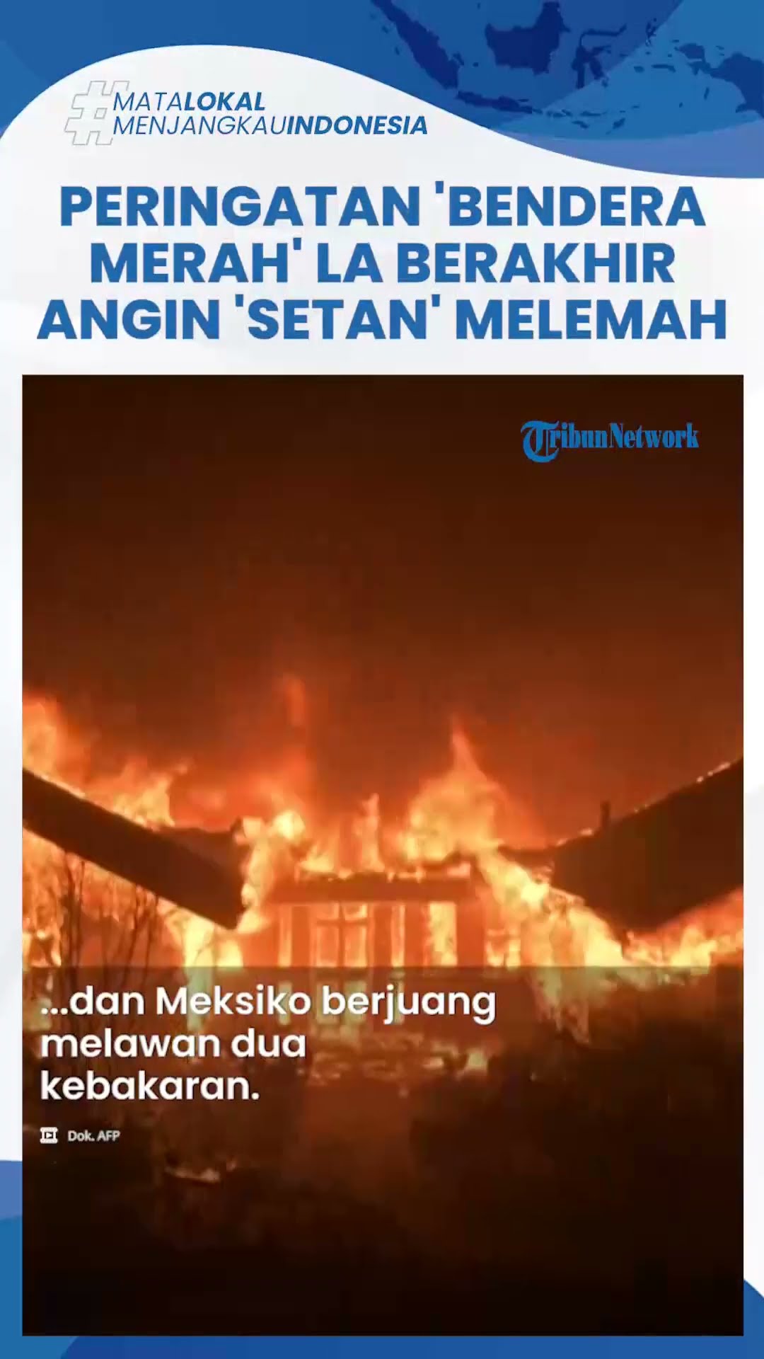 Angin Mereda, Peringatan ‘Bendera Merah’ Kebakaran Berakhir untuk Los Angeles