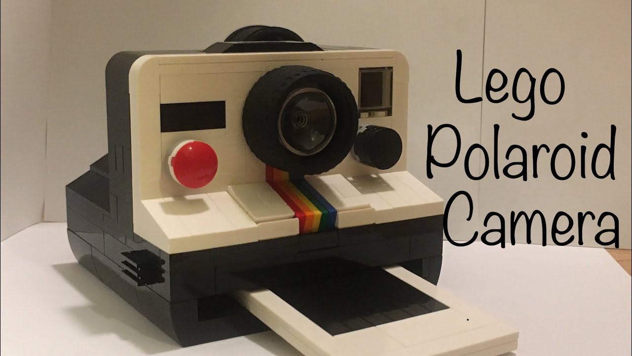 Lego Polaroid Camera Life-Size MOC 