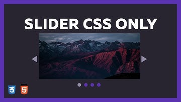 Build a Stunning Image Slider Using HTML and CSS – No JavaScript Required..