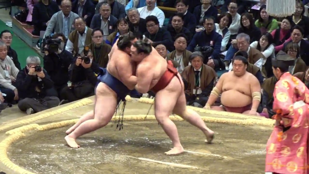隆の勝 vs 豪ノ山【大相撲令和8年3月場所】15日目 大阪場所 TAKANOSHO