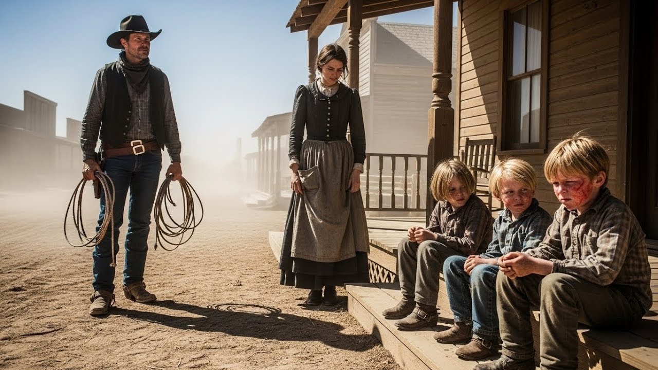 « Ce sont tous tes enfants ? » — Le cow-boy dit : « Bien… je les prends tous »