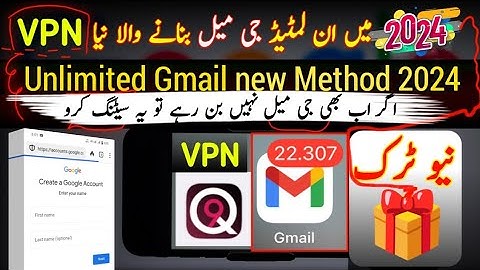 create unlimited gmail account without mobile verification 2024 | unlimited gmail kaise banaye 2024