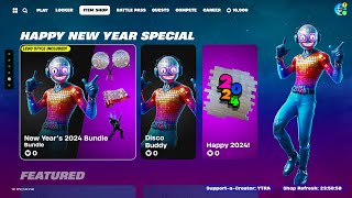 FREE NEW YEARS BUNDLE NOW in Fortnite