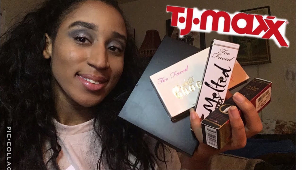 I found too faced melted latex , white chocolate chip palette/ ABH cream contour palette at TJ Maxx