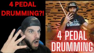 4 PEDAL DRUMMING!? El Estepario Siberiano - Reaction!