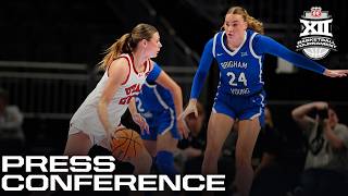 BYU vs. Utah Press Conference | 2026 Phillips 66 Big 12 Women’s Basketball Tournament