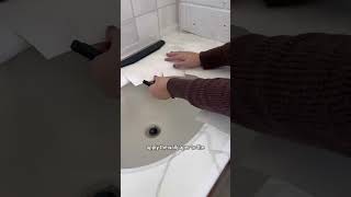 Bathroom Makeover Day 5 Unpainting My Countertop