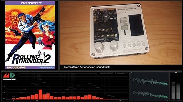 [Sega Megadrive Soundtrack] Rolling Thunder 2 - Track 04 Main Theme [Remastered & Enhanced]