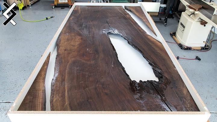 How To Make an Epoxy Table Mold - DIY Epoxy Resin Table