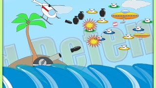 Island Defender Game made With Construct 2 Game Engine