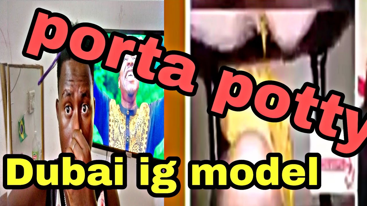 Dubai Porta Potty instagram Influencers in Dubai secret reveal!! YouTube