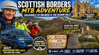 Eildon Hill North Summit Ride | Scottish Borders Campervan Road Trip. Day 1