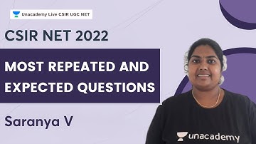 Aakhri Daav | Most Repeated and Expected Questions | CSIR NET Life Science | Saranya V