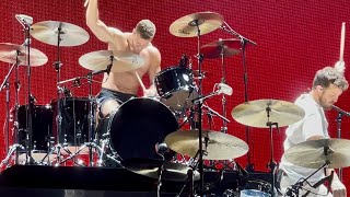 Imagine Dragons Drum Duet - Dan Reynolds - Live In Barcelona - Radioactive (July 2025)