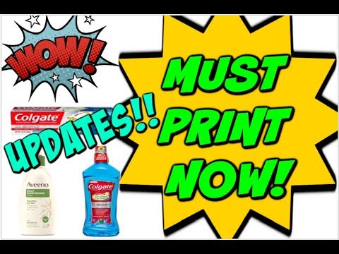 NEW DEAL UPDATES & PRINTABLE COUPONS!