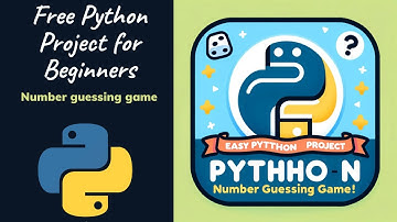 Build a Number Guessing Game  | Free Python Project for Beginners : 2 |  Python Tutorials