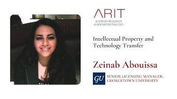 Intellectual Property and Technology Transfer — ARIT 2021