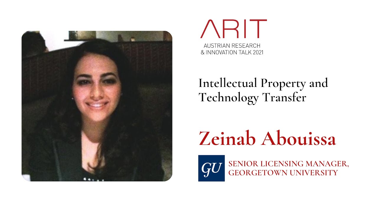 Intellectual Property and Technology Transfer — ARIT 2021