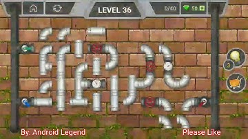 Pipeline Level 36 All 3 stars By Pixign, Android Solution