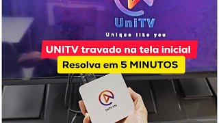UNITV V10 travado na tela inicial. Resolva em 5 MINUTOS. RESET Passo a passo somples 2025 screenshot 5