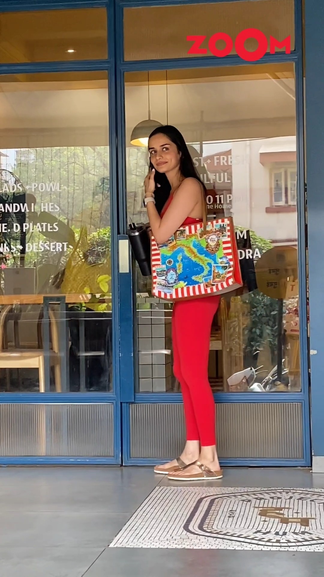 Manushi Chillar keeps it CAUSUAL as spotted outside a cafe ? #manushichhillar #shorts