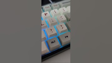 Retro Pacman keycaps w/ Nimbleback keyboard 😊 #shortvideo #cutestuff #gaming #retro #