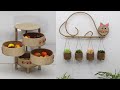 Best Out Of Waste for Storage Organization, Jute Recycling Craft Ideas