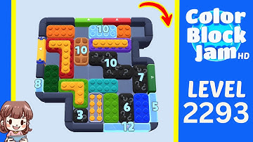 Color Block Jam Level 1385 (2293) Solution Walkthrough