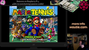 Batocera | Mario Tennis | N64 | RPi4 | TEST