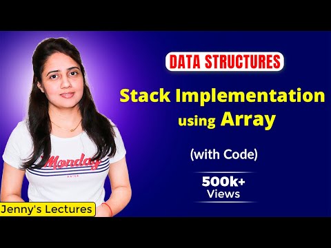 3.2 Implementation of Stack using Array | Data Structure and Algorithm Tutorials