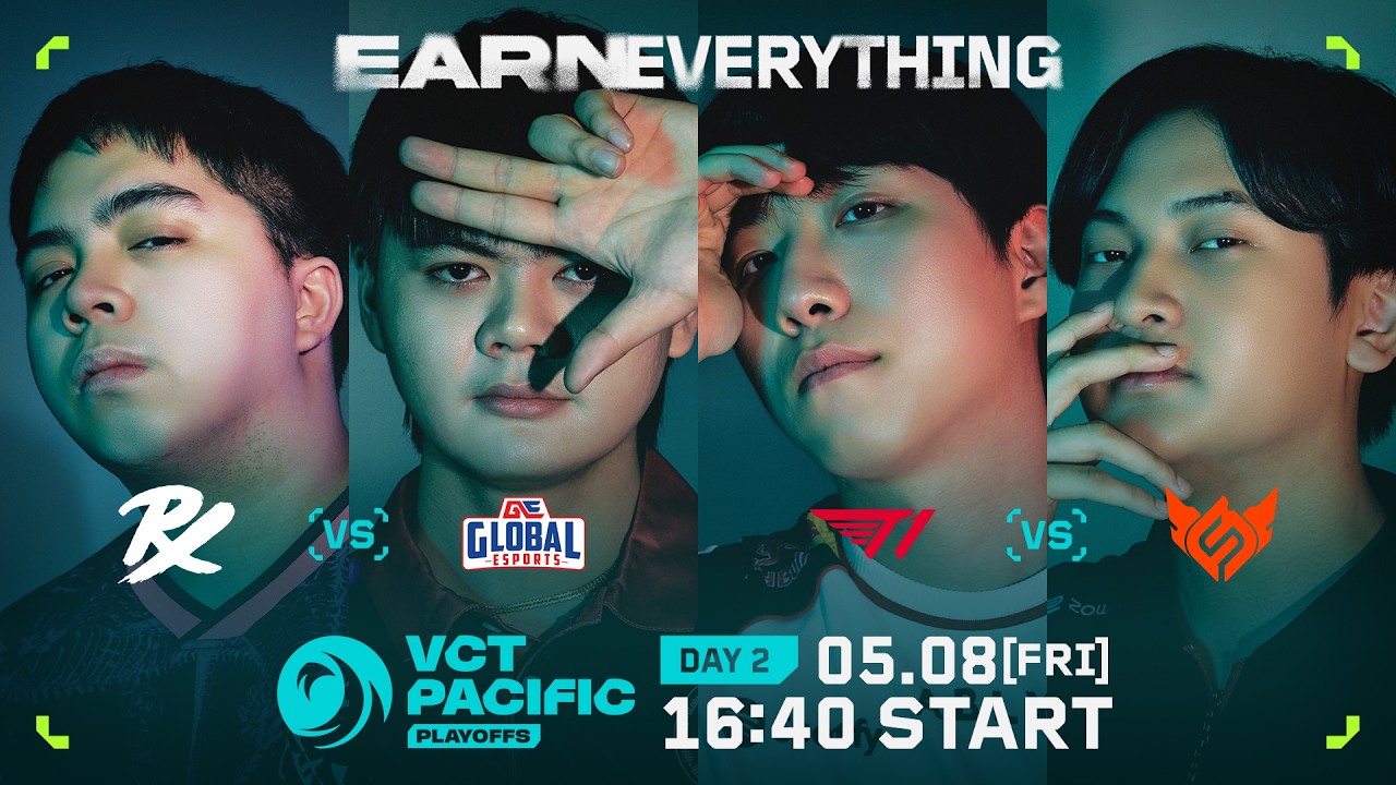 Các đội VCT Pacific tranh tài trong vòng playoff
