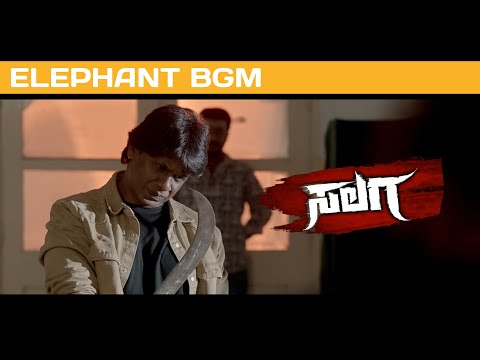 Salaga Goota Elephant BGM Duniya Vijay Dhananjay Charanraj