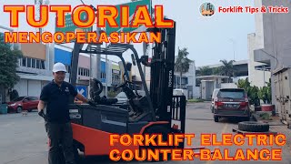 10 Menit Bisa  Mengoperasikan Forklift  Tutorial Singkat Mengoperasikan Forklift Electric