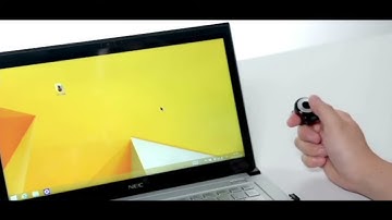 Rechargeable Wireless Presentation Clicker, with Finger Ring & 10m Connection, for Work, School