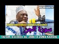 SHEIKH MUHAMMAD USMAN DAN GUNGU TAFSIR 4 3 2023 AL JINN 14 ZUWA ƘARSHE