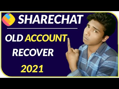 How to recover old account on sharechat | Sharechat purana account login kaise kare