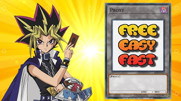 How To Make A Proxy Yu-Gi-Oh! Card