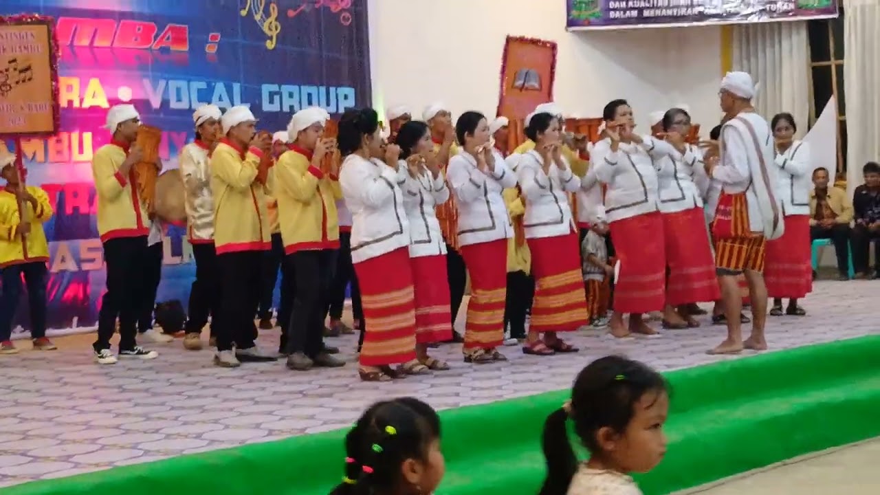 Musik Bambu Jemaat Musafir Kampung Baru Klasis Salumokanan