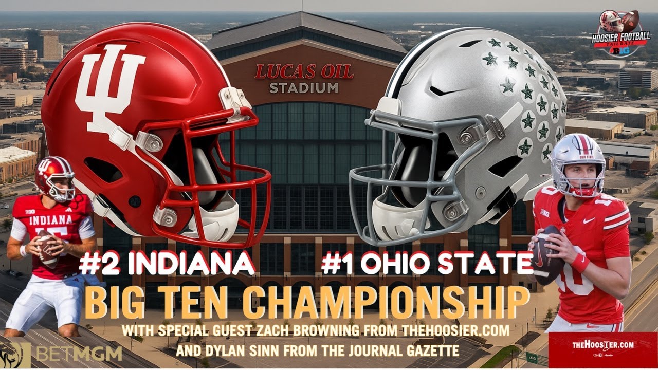 Hoosiers Hunt Indy: Big Ten Championship Game Preview - YouTube