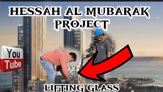 Hessah Al Mubarak District Project Real Estate....liftting Gl Tower Crane..