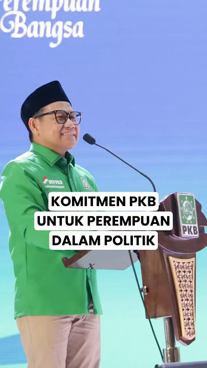 PKB selalu memberi ruang untuk perempuan jadi penggerak perubahan di dunia politik! #PKB
