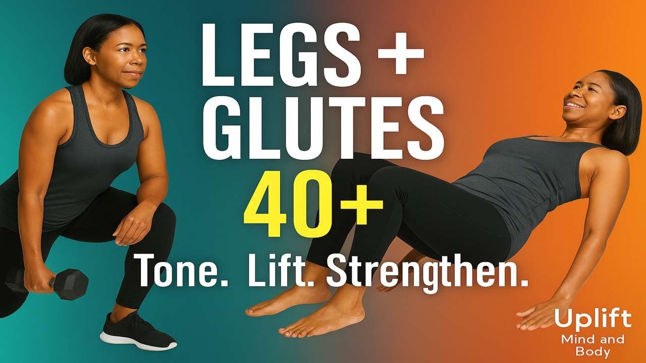 Legs & Glutes Workout for Women 40+ | Tone, Tighten & Build Lower Body ...