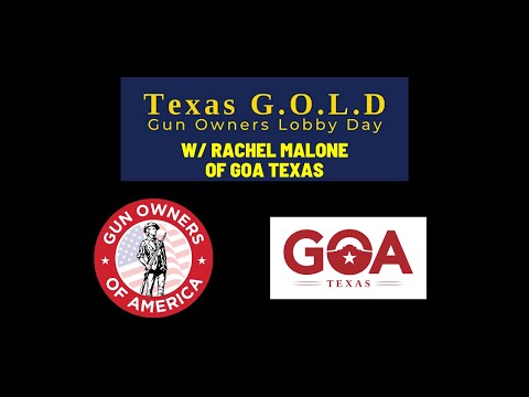 Texas Gun Owners Lobby Day with Rachel Malone of Gun Owners of America